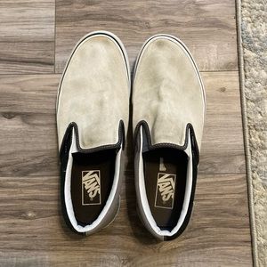 Suede Men’s Vans Slip-ons Size 9.5